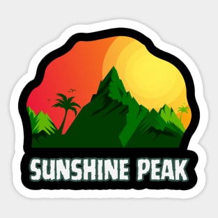 Sunshine Peak Sticker